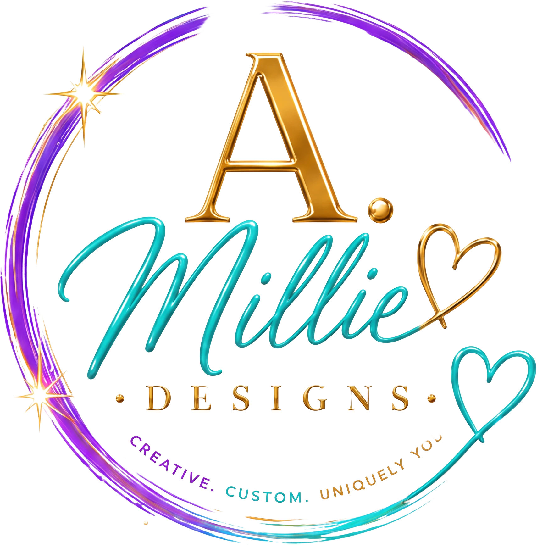 A. Millie Designs logo